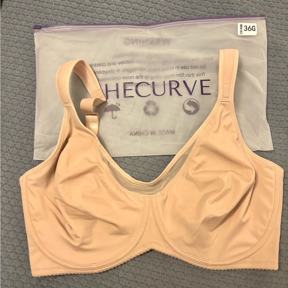The Curve Women's Peach Bra